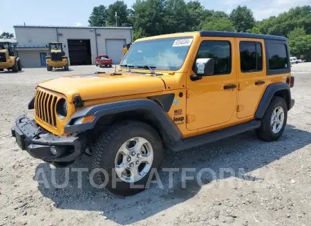 Jeep Wrangler 2021 2021 vin 1C4HJXDG2MW666697 from auto auction Copart