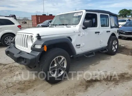 Jeep Wrangler 2021 2021 vin 1C4HJXDG5MW762601 from auto auction Copart