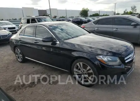 MERCEDES-BENZ C 300 2018 vin WDDWF4JB1JR350885 from auto auction Copart