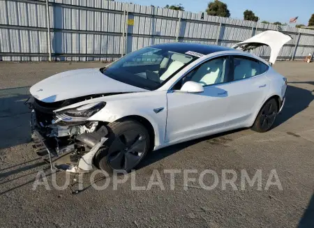 Tesla Model 3 2019 2019 vin 5YJ3E1EA7KF509447 from auto auction Copart