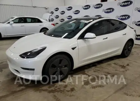 Tesla Model 3 2023 2023 vin 5YJ3E1EA7PF582454 from auto auction Copart