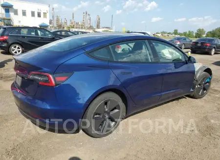 TESLA MODEL 3 2022 vin 5YJ3E1EA9NF196230 from auto auction Copart