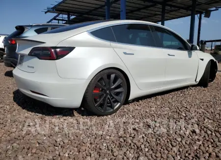 TESLA MODEL 3 2020 vin 5YJ3E1EC1LF715043 from auto auction Copart