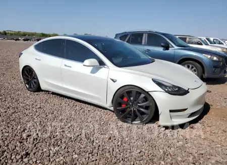 TESLA MODEL 3 2020 vin 5YJ3E1EC1LF715043 from auto auction Copart