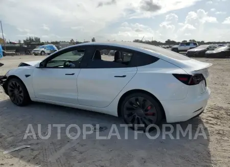 TESLA MODEL 3 2023 vin 5YJ3E1EC6PF382408 from auto auction Copart