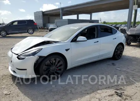 Tesla Model 3 2023 2023 vin 5YJ3E1EC6PF382408 from auto auction Copart