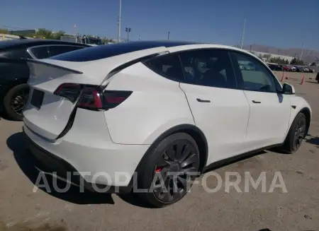 TESLA MODEL Y 2022 vin 7SAYGDEF2NF395152 from auto auction Copart