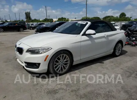 BMW 228 I SULE 2016 vin WBA1K9C57GV710226 from auto auction Copart