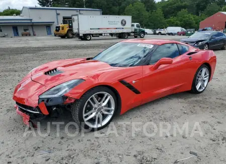 Chevrolet Corvette 2019 2019 vin 1G1YB2D77K5123759 from auto auction Copart