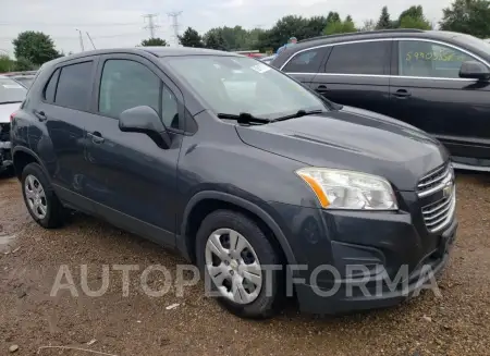 CHEVROLET TRAX LS 2016 vin 3GNCJKSB0GL262951 from auto auction Copart