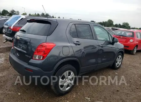 CHEVROLET TRAX LS 2016 vin 3GNCJKSB0GL262951 from auto auction Copart