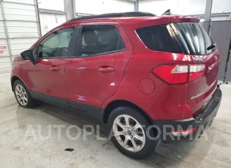 FORD ECOSPORT S 2020 vin MAJ3S2GE8LC341014 from auto auction Copart