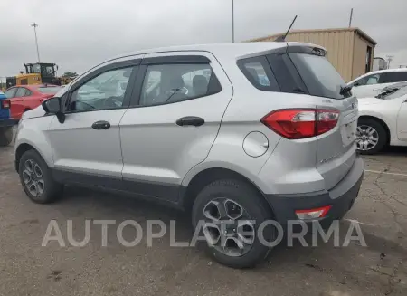 FORD ECOSPORT S 2020 vin MAJ6S3FL8LC329206 from auto auction Copart