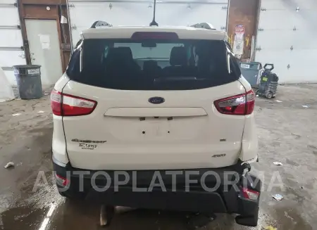 FORD ECOSPORT S 2022 vin MAJ6S3GL6NC464427 from auto auction Copart