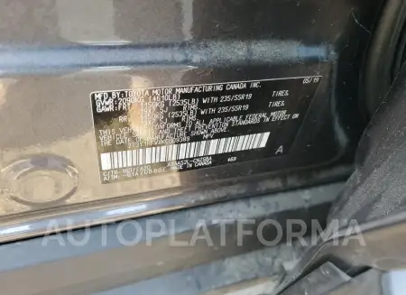 TOYOTA RAV4 LIMIT 2019 vin 2T3Y1RFVXKC009389 from auto auction Copart