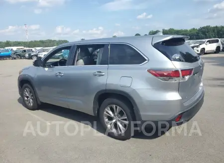 TOYOTA HIGHLANDER 2015 vin 5TDBKRFH8FS075099 from auto auction Copart