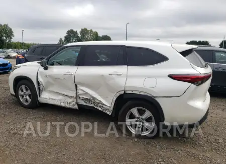 TOYOTA HIGHLANDER 2021 vin 5TDCZRBH1MS069759 from auto auction Copart