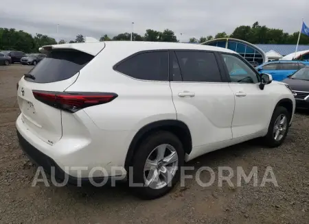 TOYOTA HIGHLANDER 2021 vin 5TDCZRBH1MS069759 from auto auction Copart