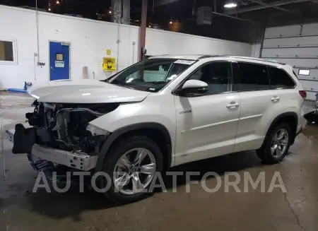 TOYOTA HIGHLANDER 2018 vin 5TDDGRFH8JS050982 from auto auction Copart