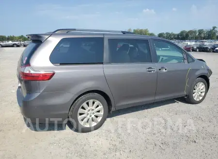 TOYOTA SIENNA XLE 2015 vin 5TDDK3DC4FS117443 from auto auction Copart