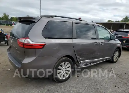 TOYOTA SIENNA XLE 2016 vin 5TDDK3DC4GS140268 from auto auction Copart