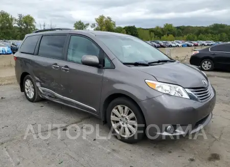 TOYOTA SIENNA XLE 2016 vin 5TDDK3DC4GS140268 from auto auction Copart