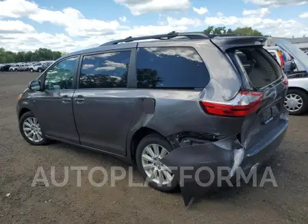 TOYOTA SIENNA XLE 2017 vin 5TDDZ3DC0HS165990 from auto auction Copart