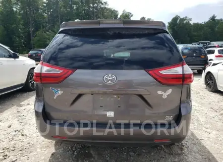 TOYOTA SIENNA XLE 2018 vin 5TDDZ3DC1JS202423 from auto auction Copart