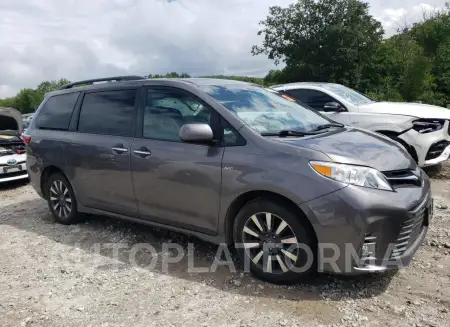 TOYOTA SIENNA XLE 2018 vin 5TDDZ3DC1JS202423 from auto auction Copart