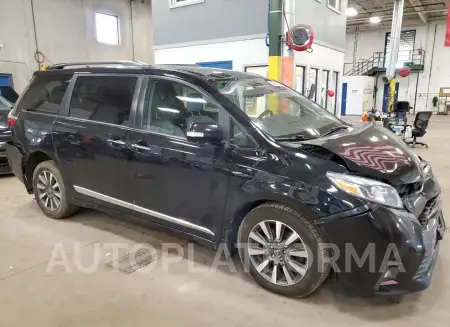 TOYOTA SIENNA XLE 2018 vin 5TDDZ3DC5JS209178 from auto auction Copart