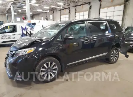 Toyota Sienna XLE 2018 2018 vin 5TDDZ3DC5JS209178 from auto auction Copart