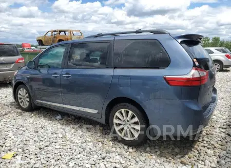 TOYOTA SIENNA XLE 2017 vin 5TDDZ3DC8HS178289 from auto auction Copart