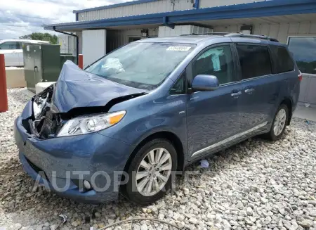 Toyota Sienna XLE 2017 2017 vin 5TDDZ3DC8HS178289 from auto auction Copart