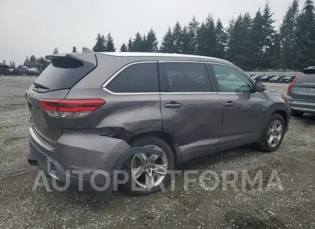 TOYOTA HIGHLANDER 2018 vin 5TDDZRFH8JS863586 from auto auction Copart