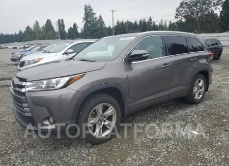 Toyota Highlander 2018 2018 vin 5TDDZRFH8JS863586 from auto auction Copart