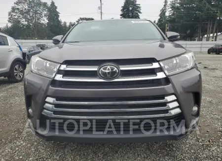 TOYOTA HIGHLANDER 2018 vin 5TDDZRFH8JS863586 from auto auction Copart