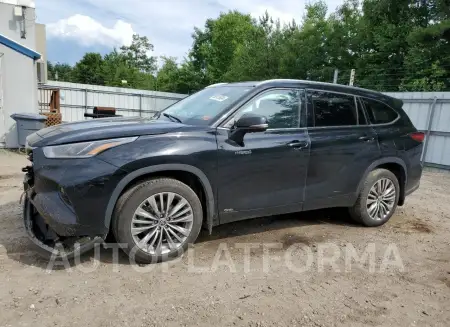 Toyota Highlander 2021 2021 vin 5TDEBRCH3MS020588 from auto auction Copart