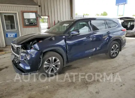 TOYOTA HIGHLANDER 2022 vin 5TDGZRBH0NS181214 from auto auction Copart