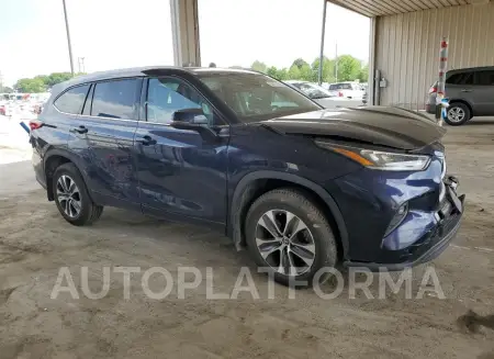 TOYOTA HIGHLANDER 2022 vin 5TDGZRBH0NS181214 from auto auction Copart