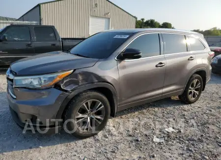 Toyota Highlander 2016 2016 vin 5TDJKRFH0GS288559 from auto auction Copart