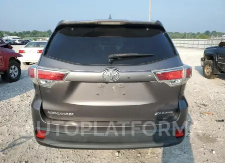 TOYOTA HIGHLANDER 2016 vin 5TDJKRFH0GS288559 from auto auction Copart