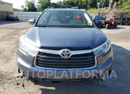 TOYOTA HIGHLANDER 2015 vin 5TDJKRFH1FS079801 from auto auction Copart