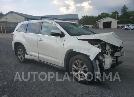 TOYOTA HIGHLANDER 2015 vin 5TDJKRFH5FS131849 from auto auction Copart