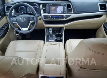 TOYOTA HIGHLANDER 2016 vin 5TDJKRFH5GS311012 from auto auction Copart