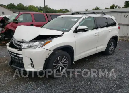 Toyota Highlander 2017 2017 vin 5TDJZRFH0HS364343 from auto auction Copart