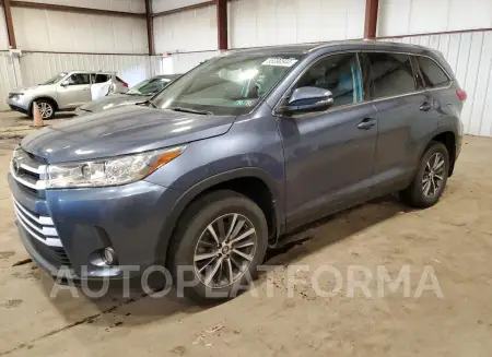 Toyota Highlander 2019 2019 vin 5TDJZRFH0KS717302 from auto auction Copart