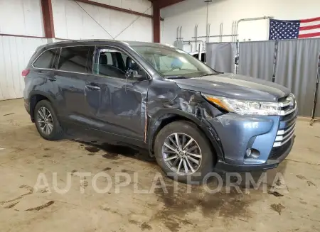 TOYOTA HIGHLANDER 2019 vin 5TDJZRFH0KS717302 from auto auction Copart