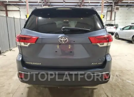 TOYOTA HIGHLANDER 2019 vin 5TDJZRFH0KS717302 from auto auction Copart