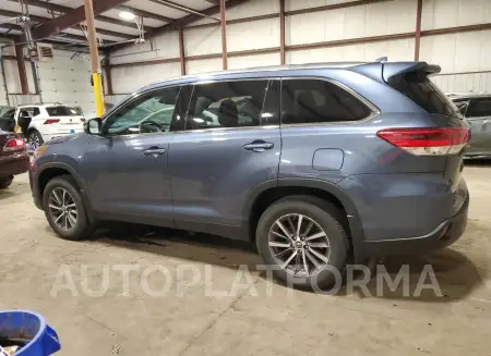 TOYOTA HIGHLANDER 2019 vin 5TDJZRFH0KS717302 from auto auction Copart