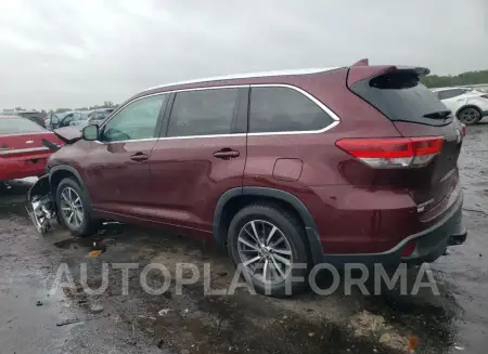 TOYOTA HIGHLANDER 2017 vin 5TDJZRFH1HS403246 from auto auction Copart